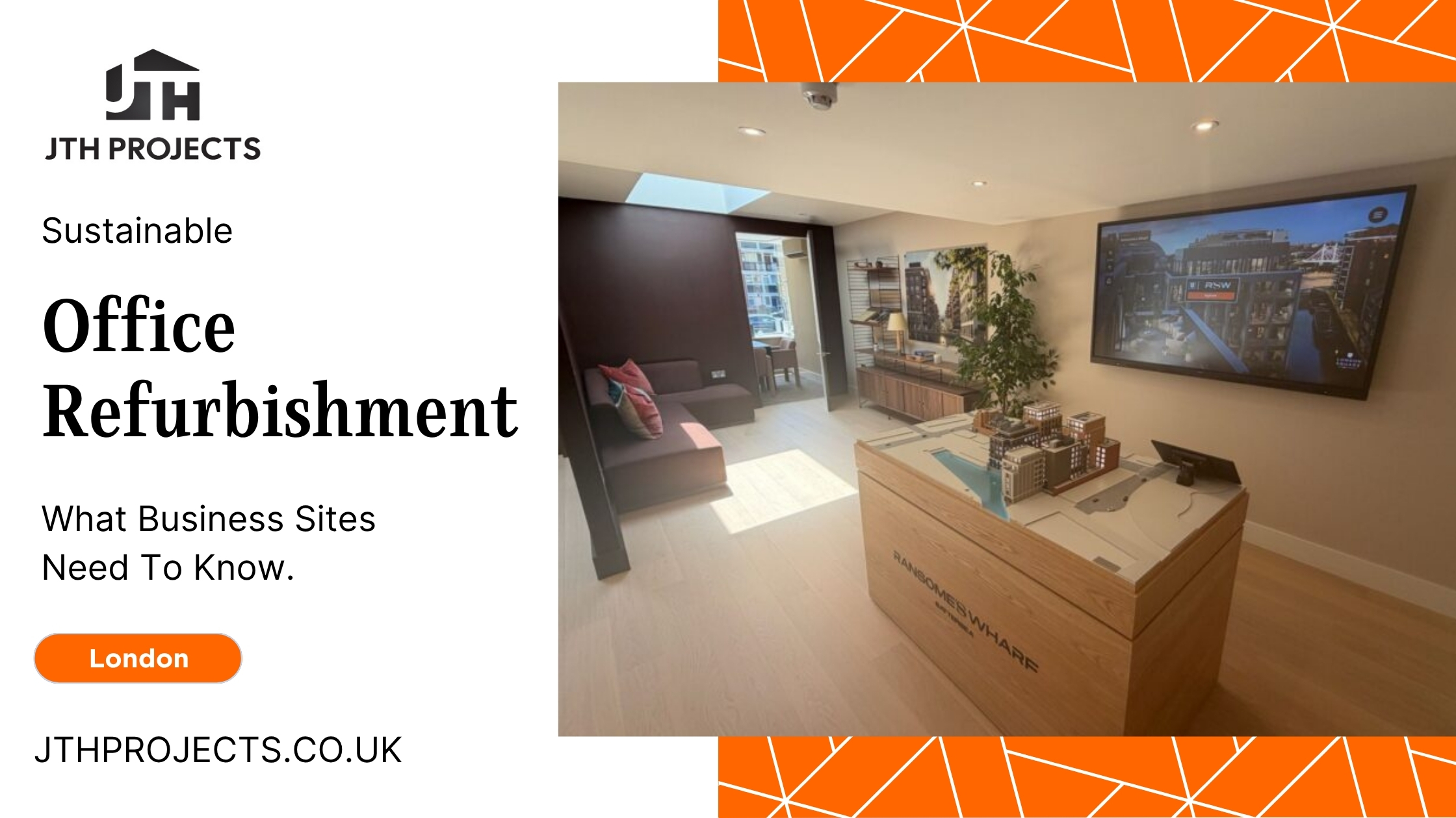 Sustainable Office Refurbishment London-What Businesses Need to Know